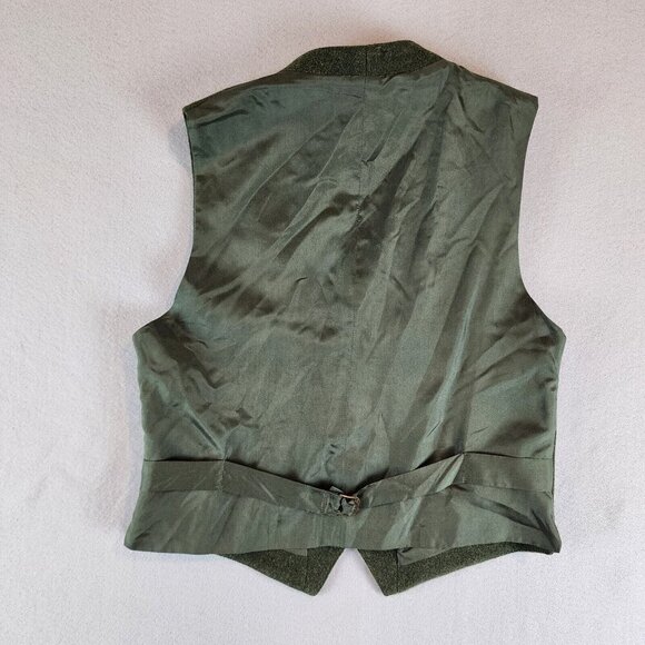 Ralph Lauren Collection Purple Label Vtg Wool Cashmere Military Inspired Vest 6 - Picture 4 of 15